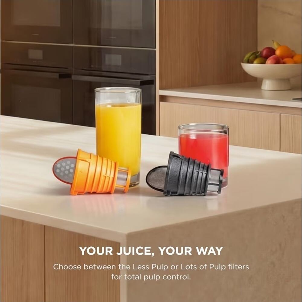 Ninja NeverClog Cold Press Juicer, Slow Masticating, XL 24 oz. Jug, 150W, JC151 - Picture 4 of 8